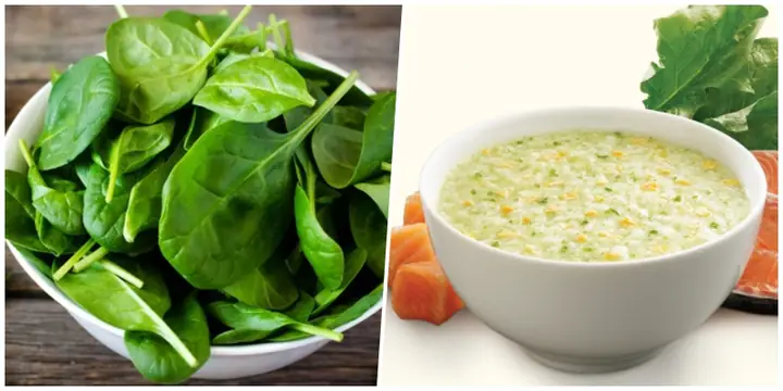 Cá Hồi Nấu Bột Với Rau Gì