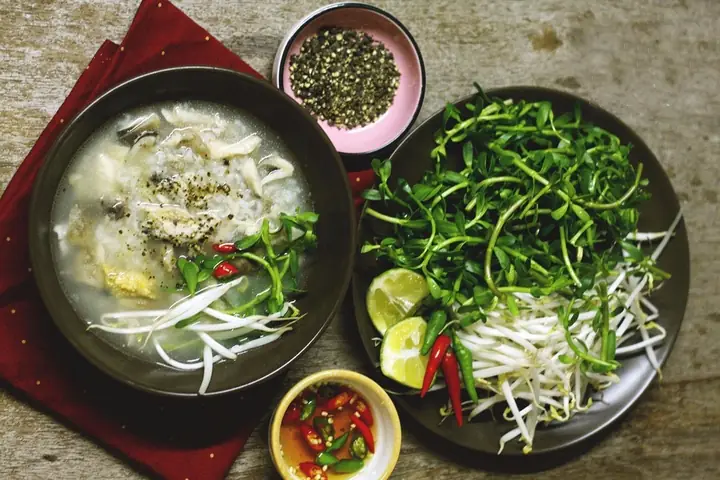 Cá Lóc Nấu Cháo Với Rau Gì Cá Lóc Nấu Cháo Với Rau Gì