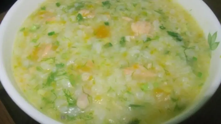 Cá Thu Nấu Cháo Với Rau Gì