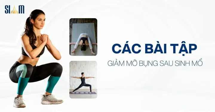 Các Bài Tập Giảm Mỡ Bụng Sau Sinh Các Bài Tập Giảm Mỡ Bụng Sau Sinh
