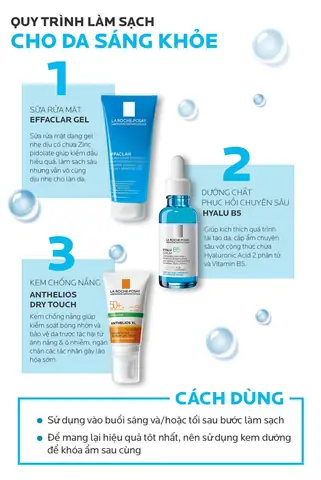 Các Bước Chăm Sóc Da Mụn La Roche Posay Các Bước Chăm Sóc Da Mụn La Roche Posay