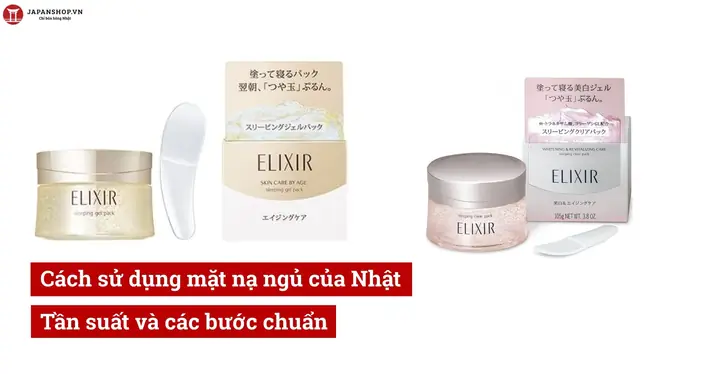 Các Bước Dùng Mặt Nạ Ngủ