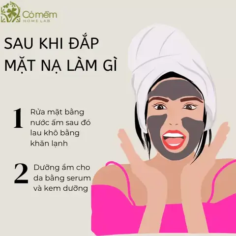 Các Bước Sử Dụng Mặt Nạ Đất Sét