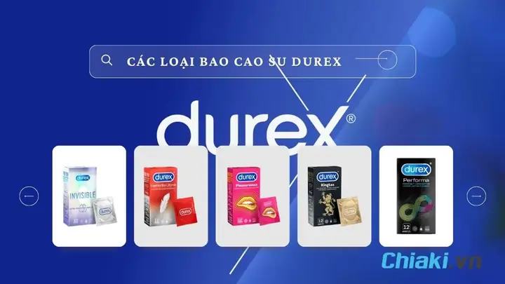 Các Dòng Bao Cao Su Durex