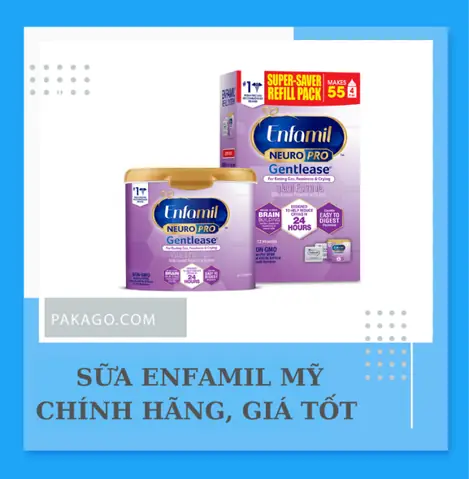 Các Dòng Sữa Enfamil Của Mỹ