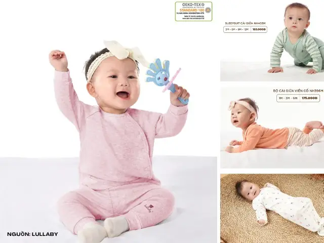 Các Hãng Quần Áo Sơ Sinh Nổi Tiếng