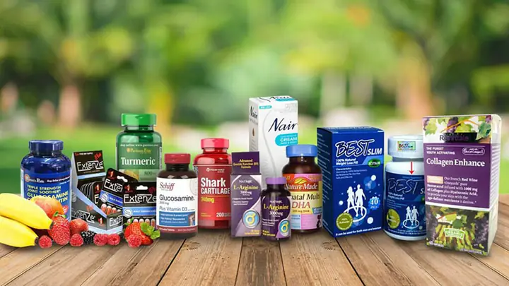 Các Hàng Thực Phẩm Chức Năng Nổi Tiếng