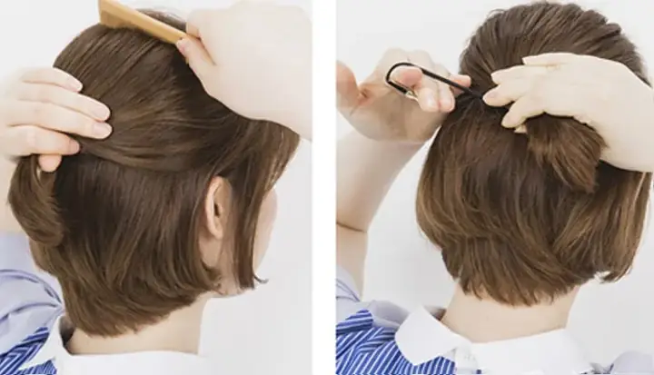 Các Kiểu Búi Tóc Cho Tóc Ngắn