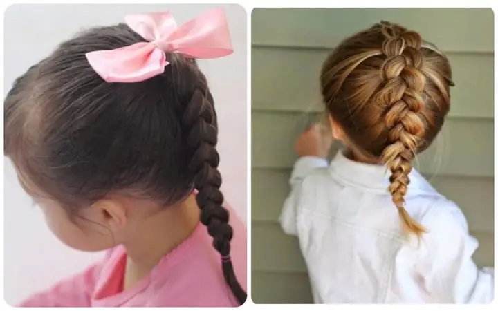 Các Kiểu Tết Tóc Đơn Giản Cho Bé Gái Các Kiểu Tết Tóc Đơn Giản Cho Bé Gái