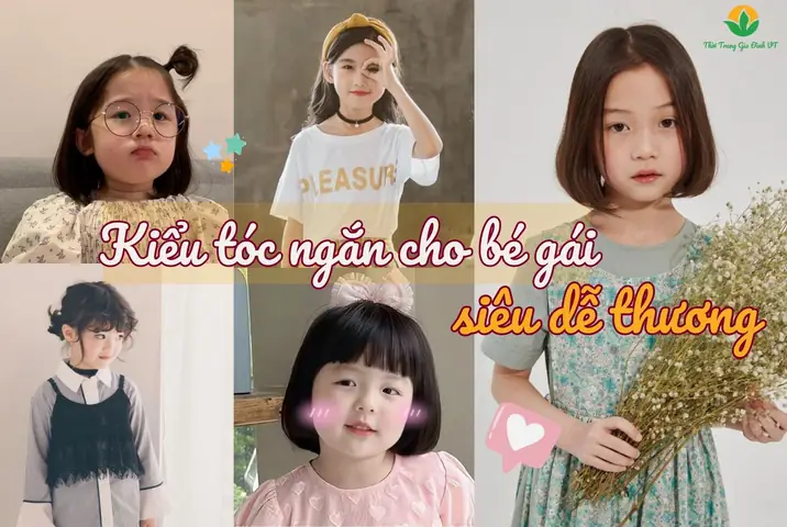 Các Kiểu Tóc Dành Cho Bé Gái