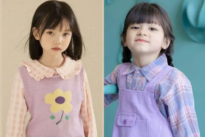 Các Kiểu Tóc Ngang Vai Cho Bé Gái
