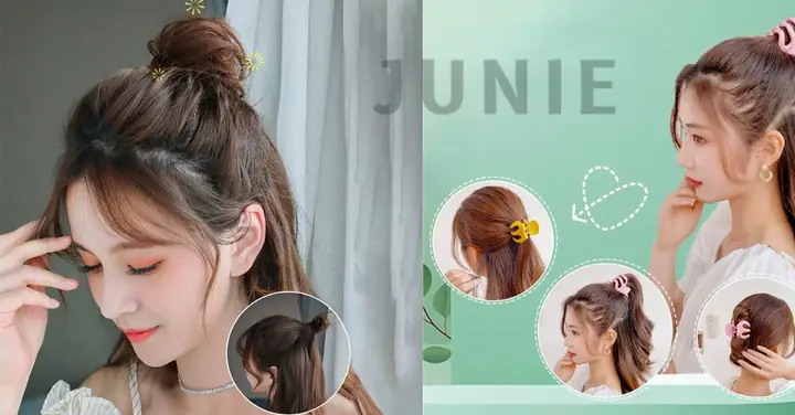 Các Kiểu Tóc Với Kẹp Tăm Màu Các Kiểu Tóc Với Kẹp Tăm Màu