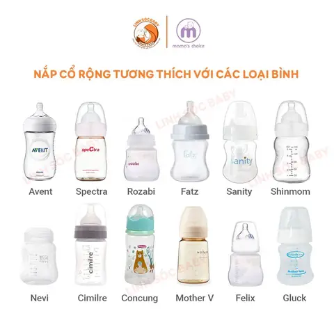 Các Loại Bình Sữa Cổ Rộng