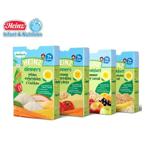 Các Loại Bột Ăn Dặm Heinz