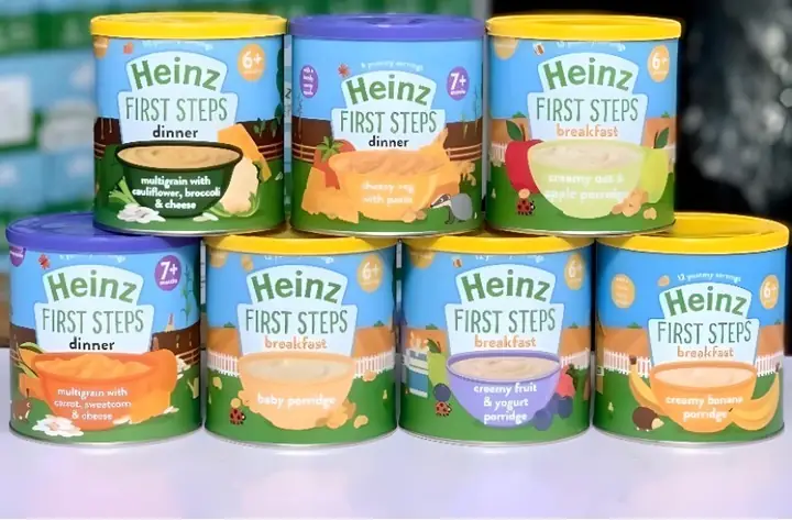 Các Loại Bột Ăn Dặm Heinz