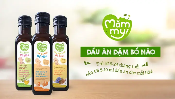 Các Loại Dầu Ăn Cho Trẻ Ăn Dặm