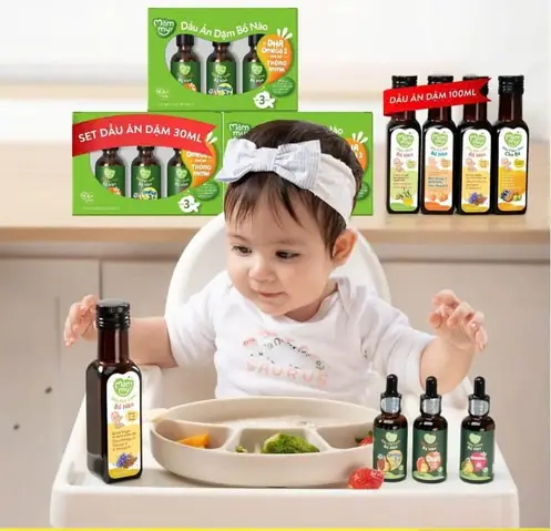 Các Loại Dầu Ăn Cho Trẻ Ăn Dặm