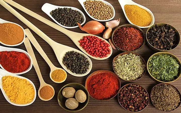 Các Loại Gia Vị Tạo Màu