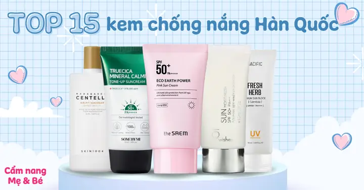 Các Loại Kem Chống Nắng Tốt Của Hàn Quốc