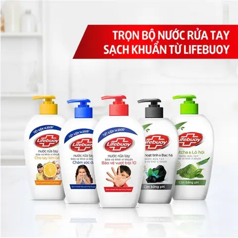 Các Loại Nước Rửa Tay Lifebuoy Các Loại Nước Rửa Tay Lifebuoy