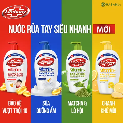 Các Loại Nước Rửa Tay Lifebuoy Các Loại Nước Rửa Tay Lifebuoy