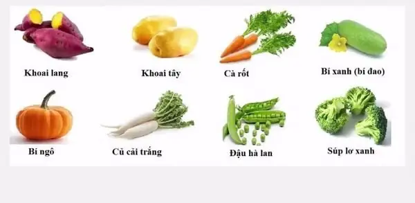 Các Loại Rau Cho Bé Tập Ăn Dặm