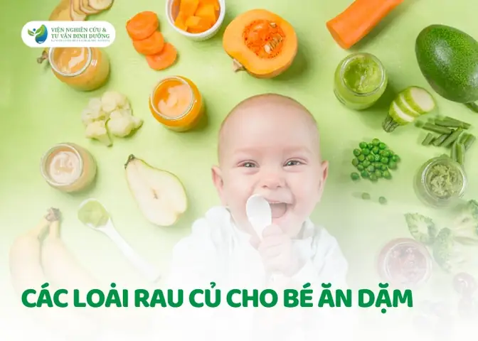 Các Loại Rau Cho Bé Tập Ăn Dặm