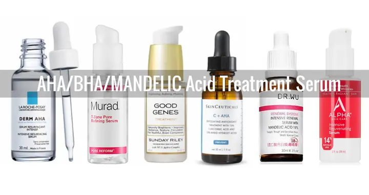 Các Loại Serum Chứa Aha Bha