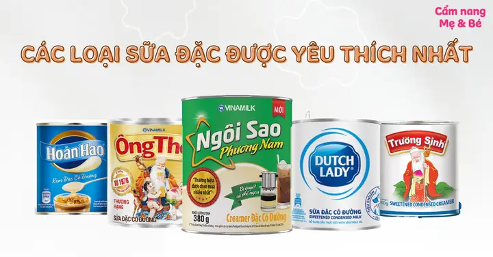 Các Loại Sữa Bán Chạy Trên Thị Trường
