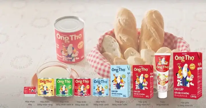 Các Loại Sữa Đặc Ông Thọ
