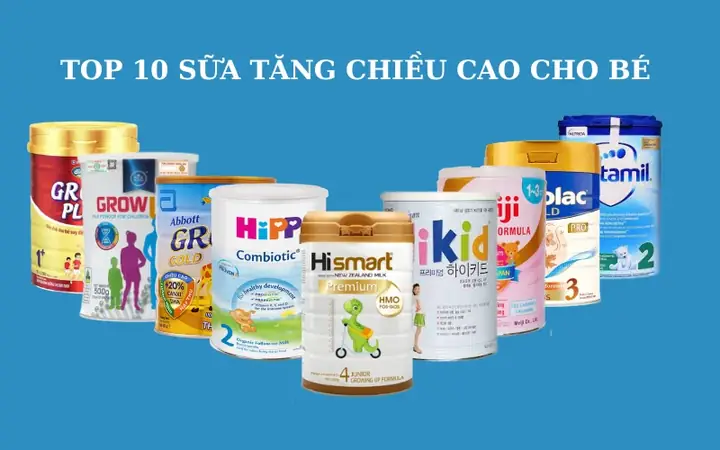 Các Loại Sữa Giúp Bé Tăng Cân Và Chiều Cao Các Loại Sữa Giúp Bé Tăng Cân Và Chiều Cao