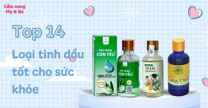Các Loại Tinh Dầu Thơm Tốt Cho Sức Khỏe