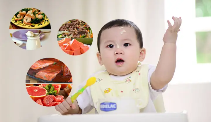 Các Món Ăn Cho Bé Mới Tập Ăn Cơm