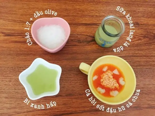 Các Món Ăn Dặm Kiểu Nhật Cho Bé 6 Tháng