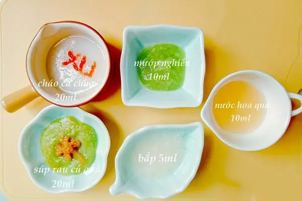 Các Món Ăn Dặm Kiểu Nhật Cho Bé 6 Tháng
