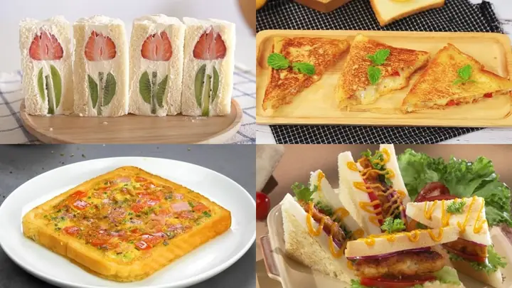 Các Món Ăn Làm Từ Bánh Mì Sandwich