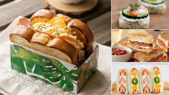 Các Món Ăn Làm Từ Bánh Mì Sandwich