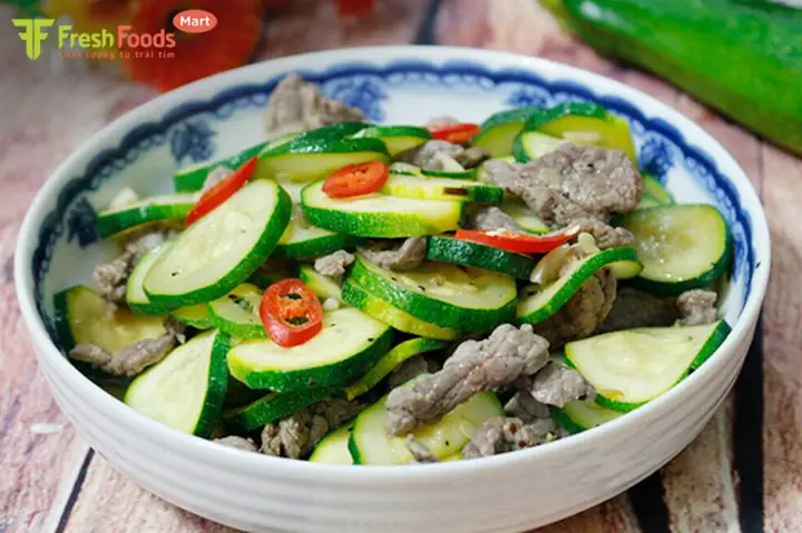 Các Món Ăn Với Bí Ngòi