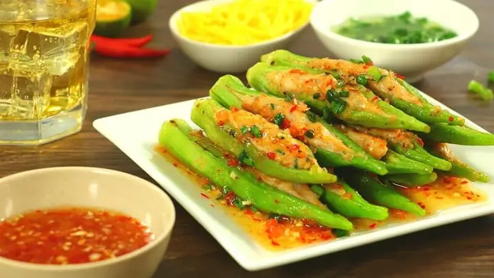 Các Món Ăn Với Đậu Bắp