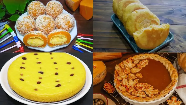 Các Món Bánh Từ Bí Đỏ