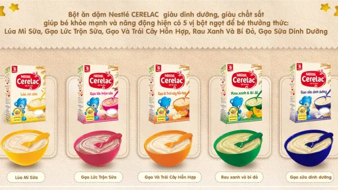 Các Món Bột Ngọt Cho Bé