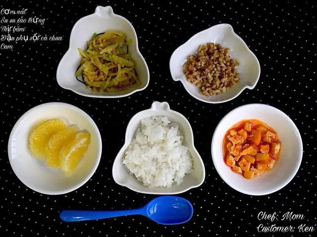 Các Món Cho Trẻ Tập Ăn Cơm