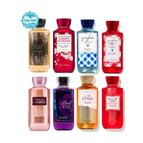 Các Mùi Sữa Tắm Bath And Body Works