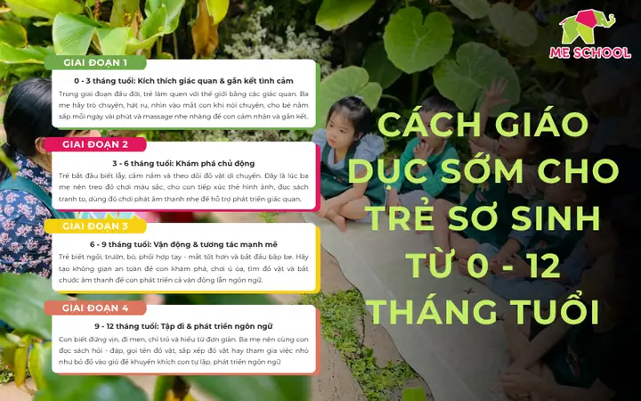 Các Phương Pháp Giáo Dục Sớm Cho Trẻ Sơ Sinh