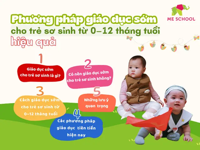 Các Phương Pháp Giáo Dục Sớm Cho Trẻ Sơ Sinh