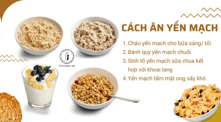 Cách Ăn Yến Mạch Đúng Cách