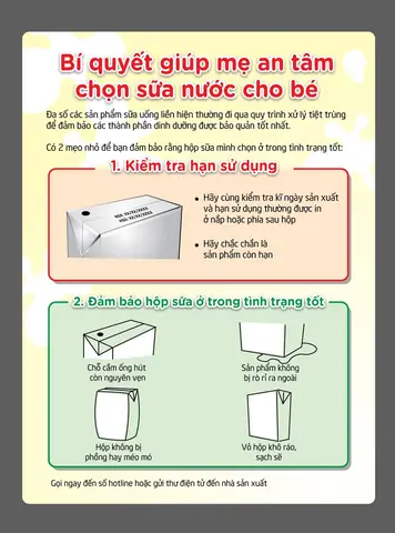 Cách Bảo Quản Sữa Hộp Giấy