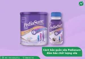 Cách Bảo Quản Sữa Pediasure Nước