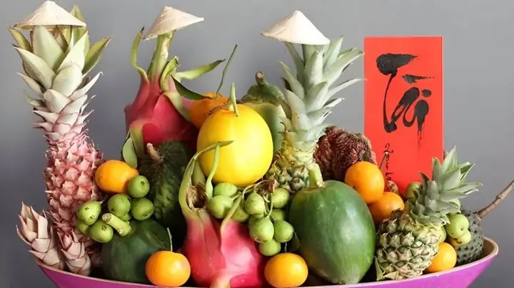 Cách Bày Mâm Ngũ Quả Miền Nam