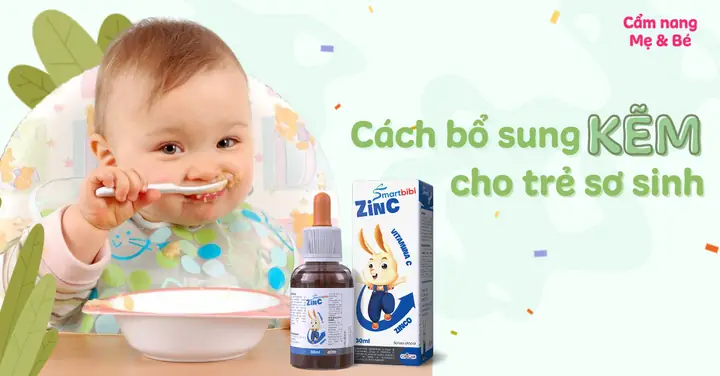 Cách Bổ Sung Kẽm Cho Trẻ Sơ Sinh